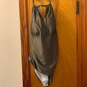 Cupshe green one piece suit